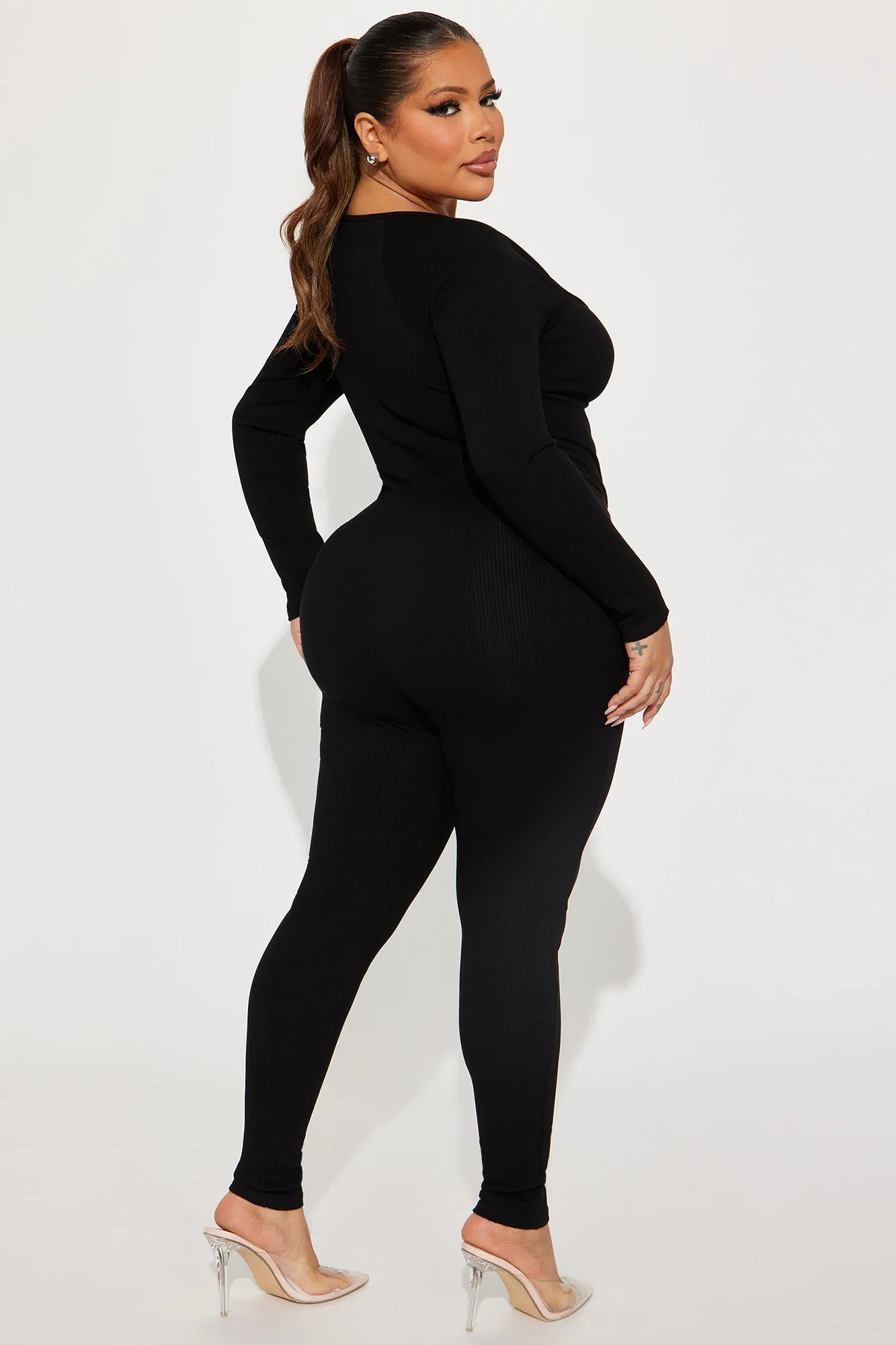 Avani Snatched Jumpsuit - Black