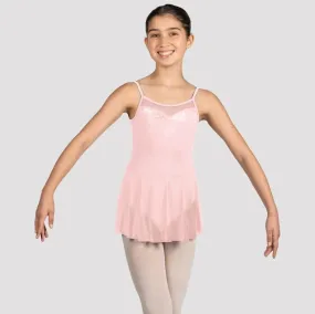 Bloch Mirella Pink Glow Scoop Neck Skirted Leotard