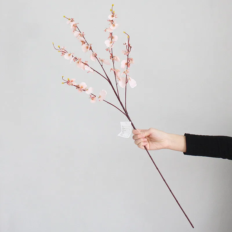 Bulk 37" Autumn Flowers Dancing Lady Orchids Long Stem Silk Flowers Artificial Wholesale