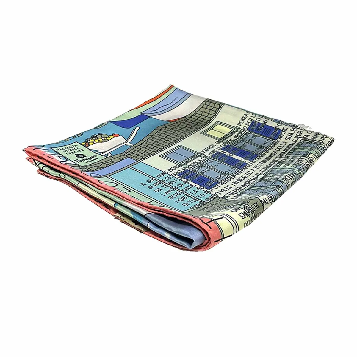 Capri silk scarf 90
