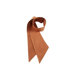 Cassidy Scarf in Bronze Satin