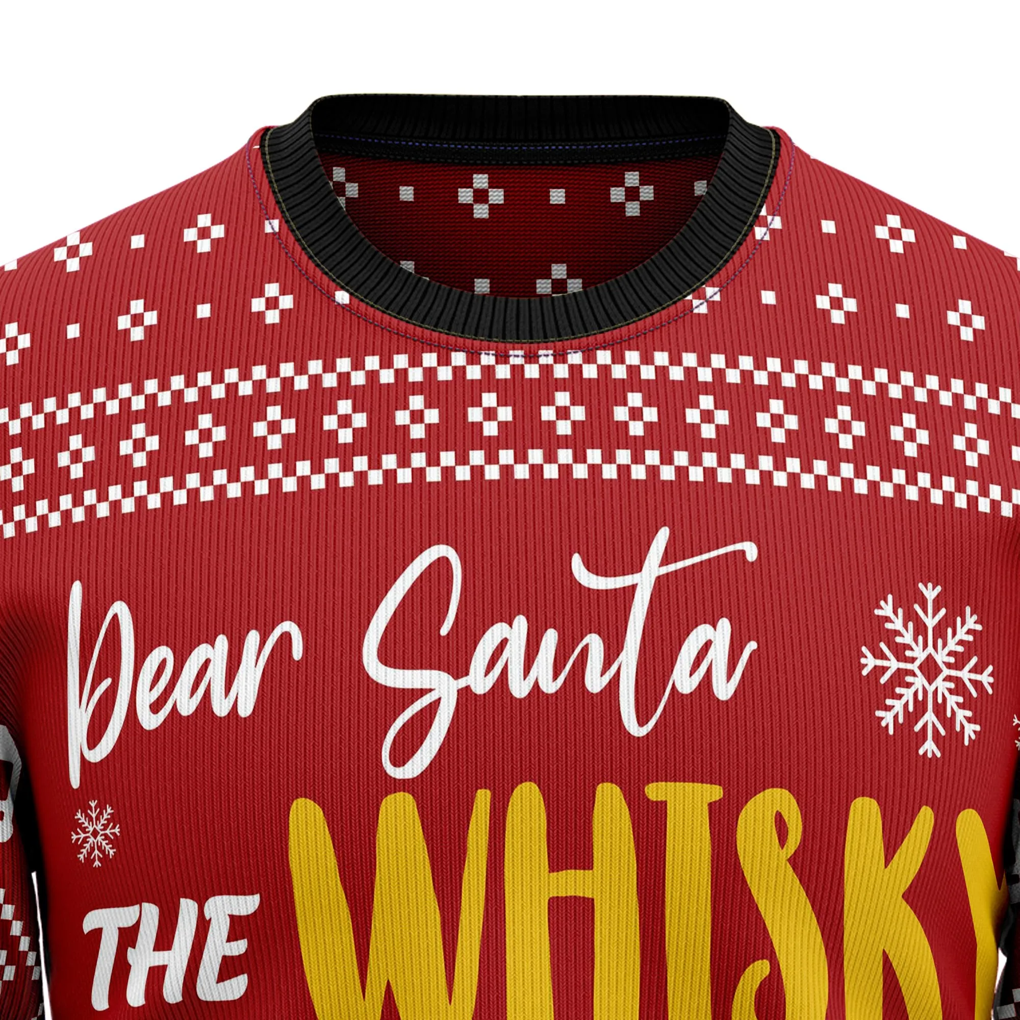 Christmas Sweater JulesRoche All-Over Print Cozy Cotton