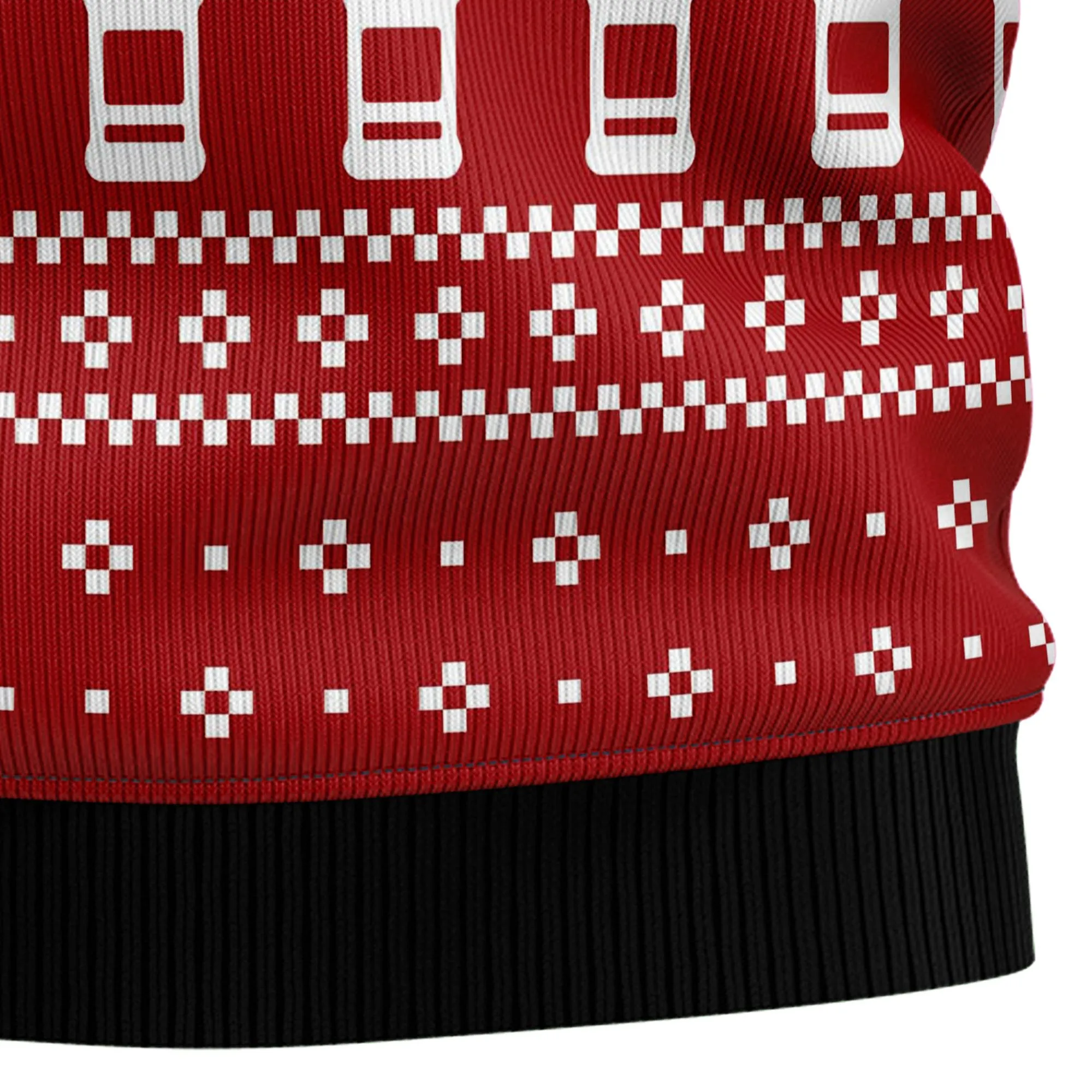 Christmas Sweater JulesRoche All-Over Print Cozy Cotton