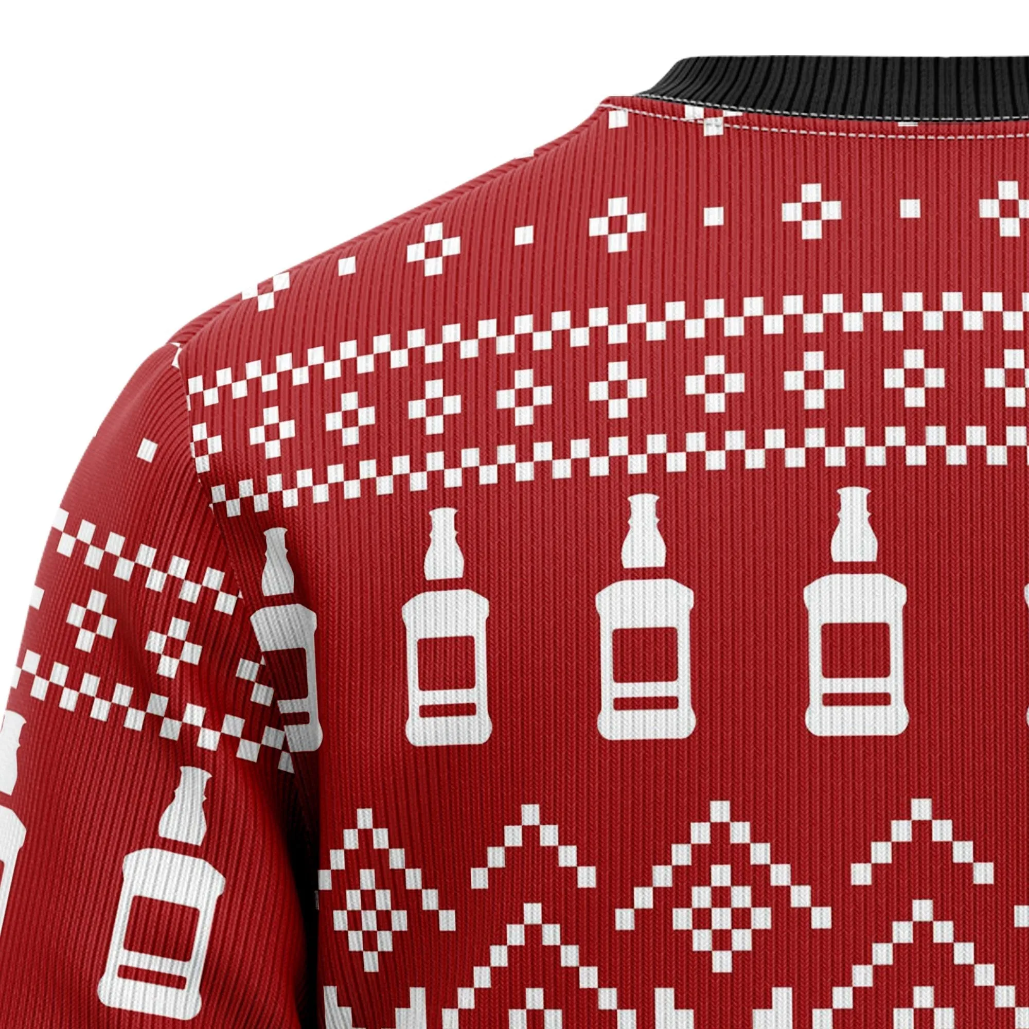 Christmas Sweater JulesRoche All-Over Print Cozy Cotton