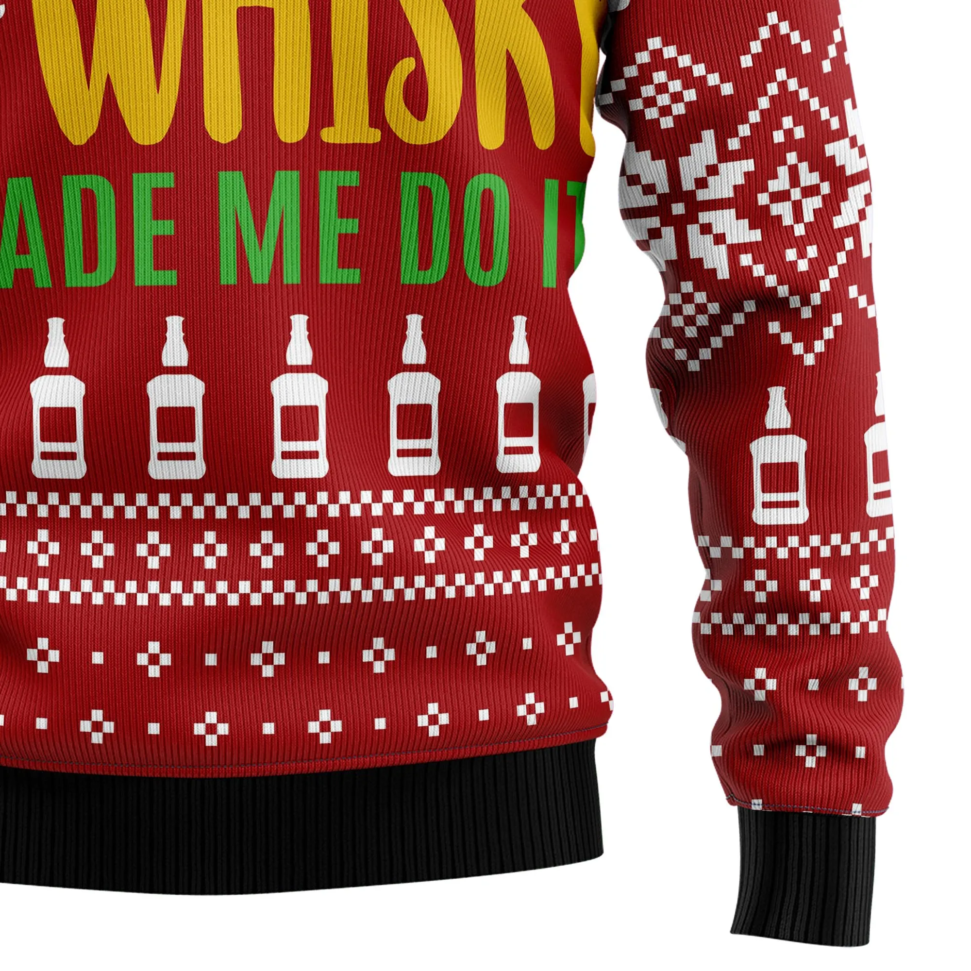 Christmas Sweater JulesRoche All-Over Print Cozy Cotton