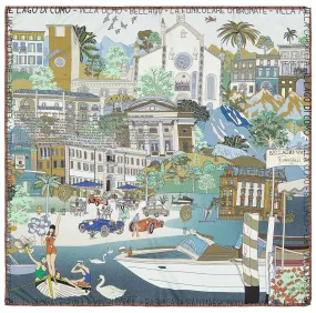 Como silk scarf 90