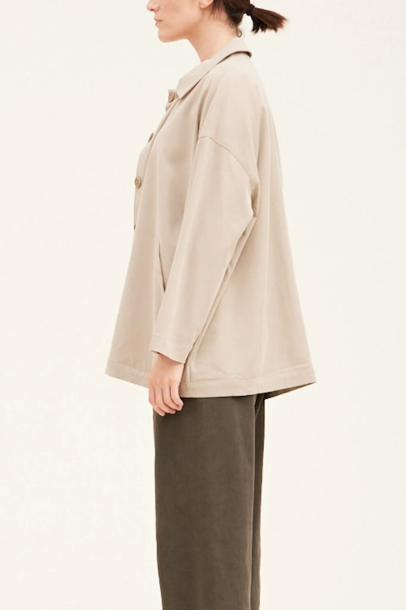 Glasgow Oversized Button Up Jacket