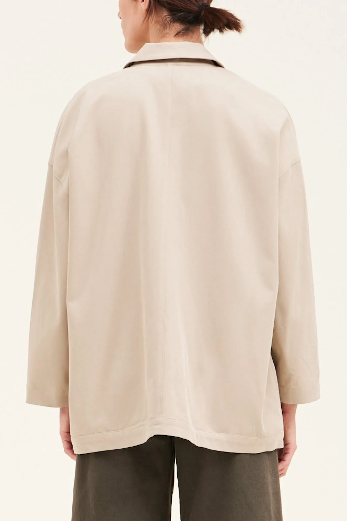 Glasgow Oversized Button Up Jacket