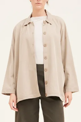 Glasgow Oversized Button Up Jacket
