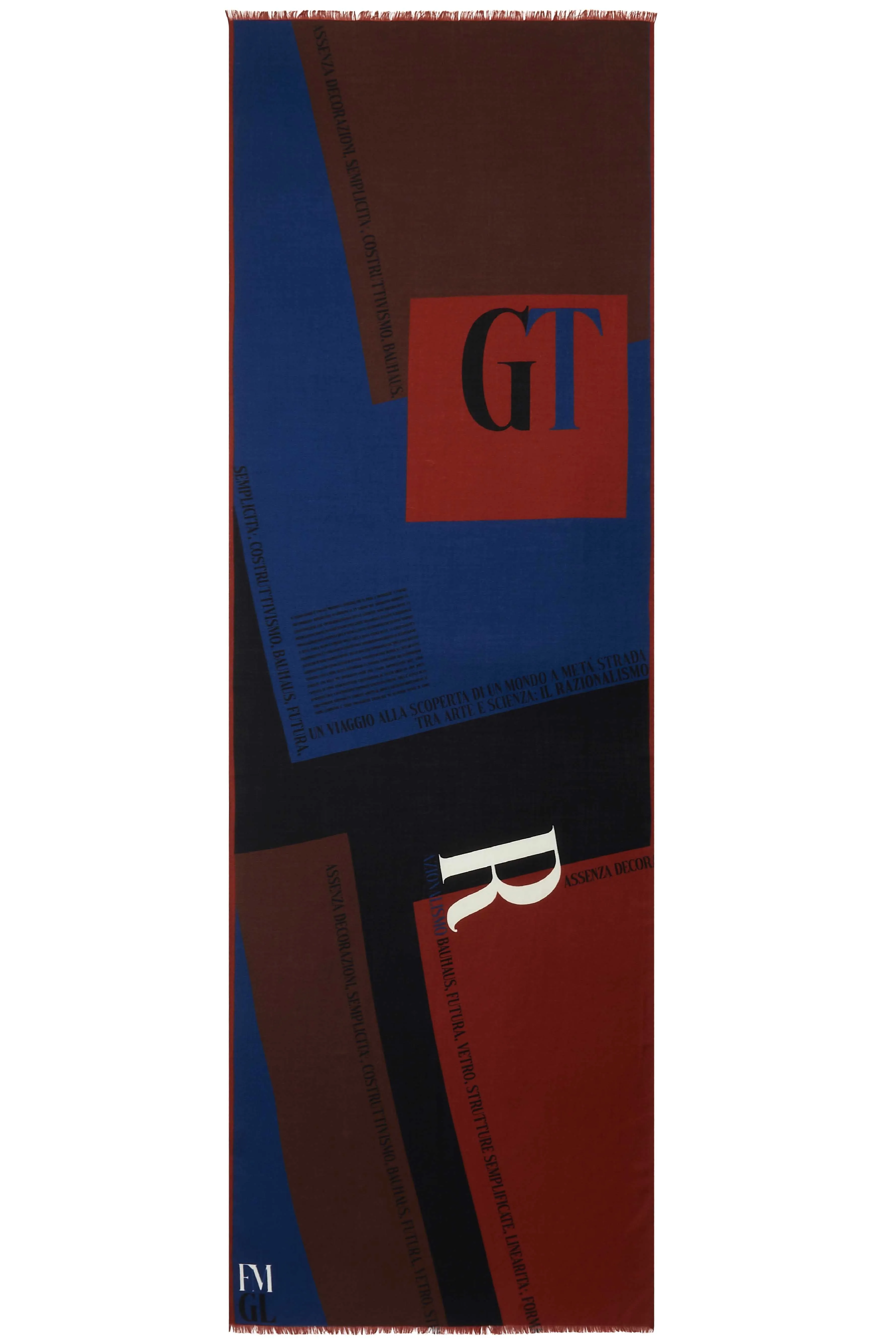 GT rationalism scarf archives design