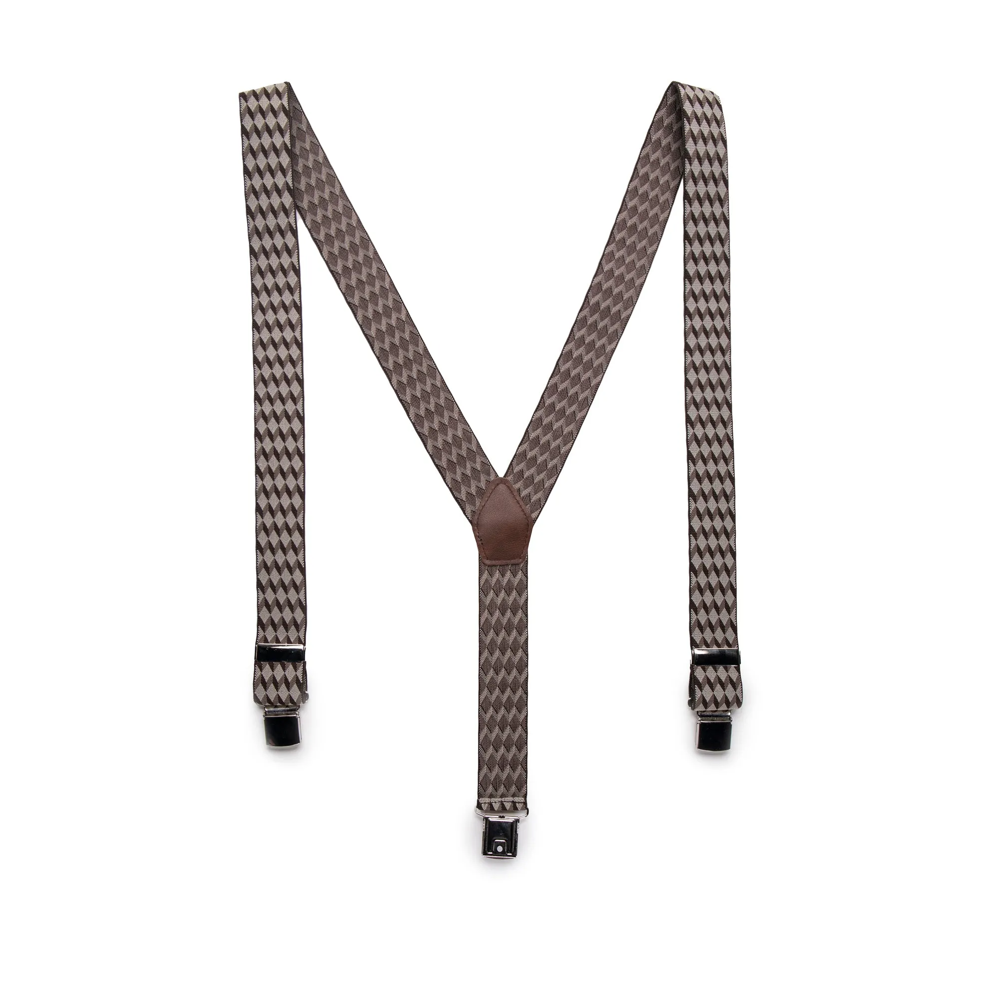 Hugo Elastic Vegan Braces/Suspenders Adjustable With Clip Fastenings