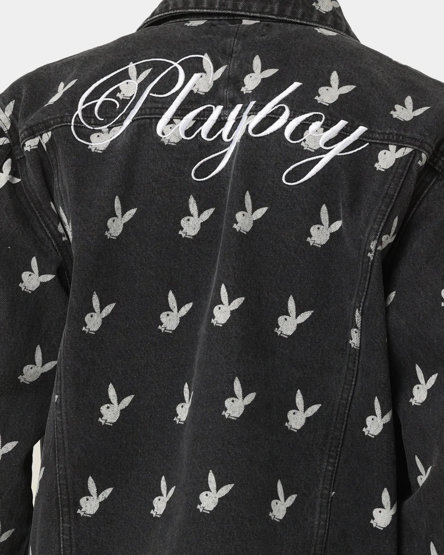 Playboy By CK Players Denim Jacket Black