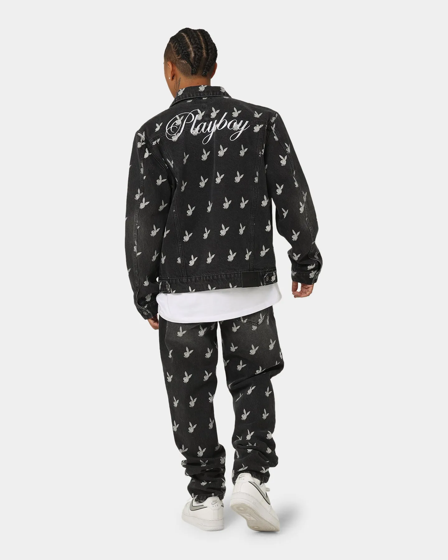 Playboy By CK Players Denim Jacket Black
