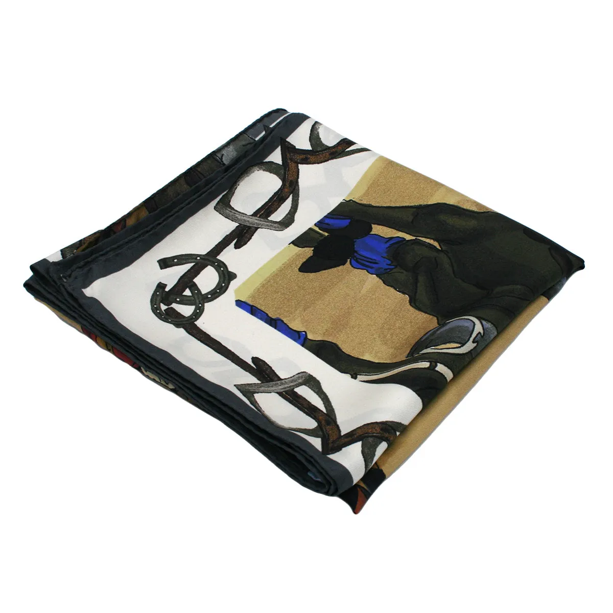 Polo silk scarf 90