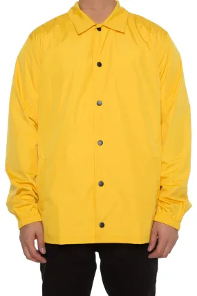 Rats Get Fat Blank Coach Jacket Mustard