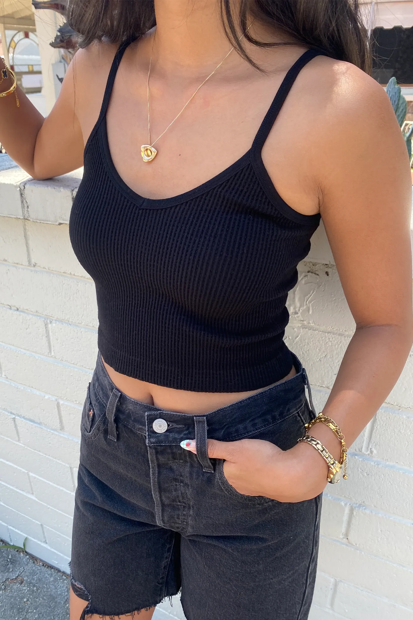 Ribbed Brami Top