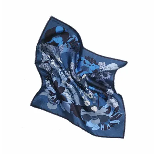 The English Garden Pocket Square - Royal Blue [Preorder]