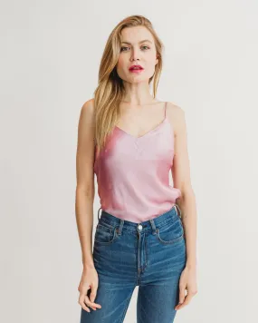 Worry-Free Silk Cami - Blush Pink